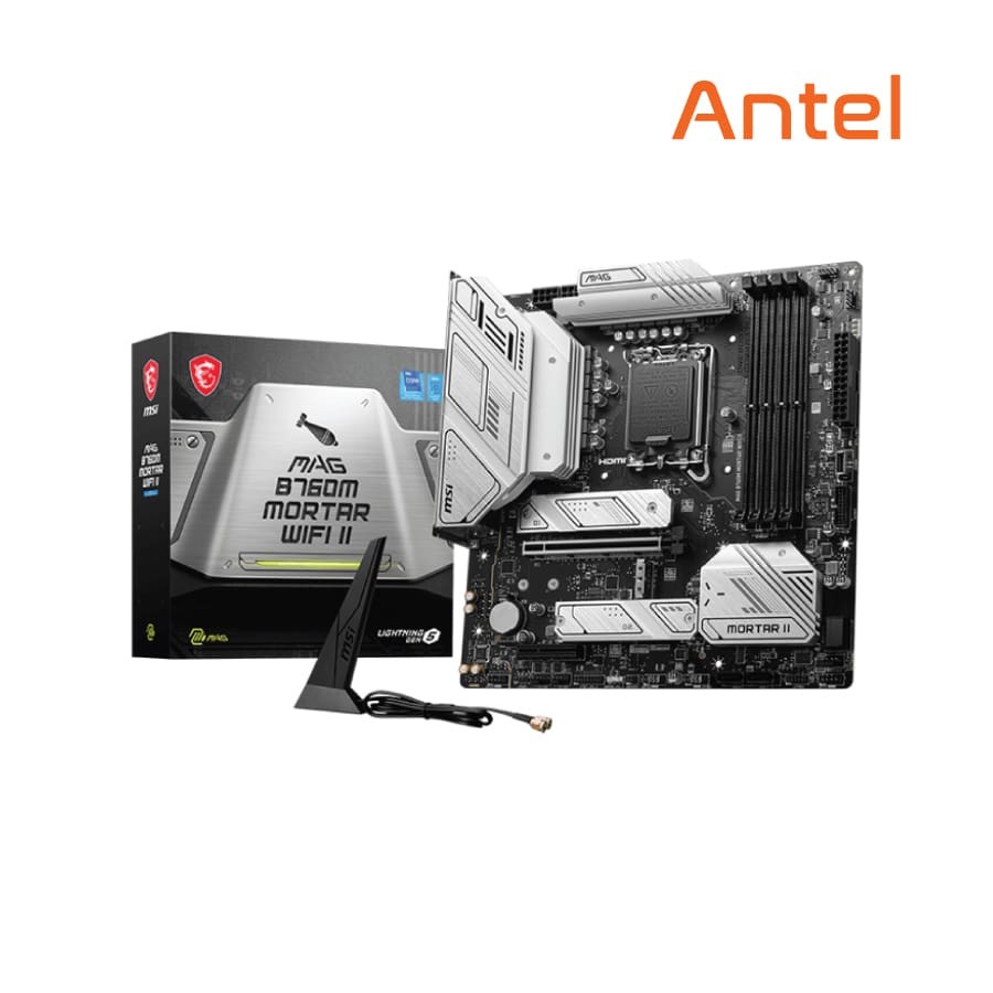 MSI MAG B760M MORTAR WIFI II DDR5 MATX Motherboard