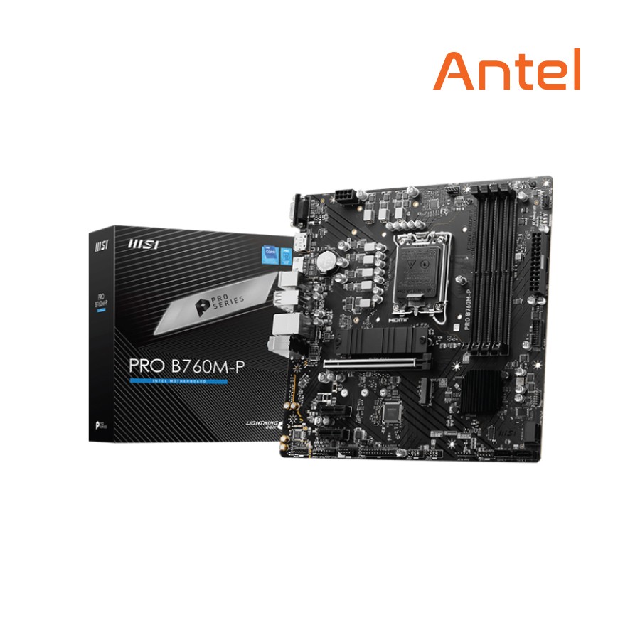 MSI PRO B760M-P DDR5 ATX Motherboard