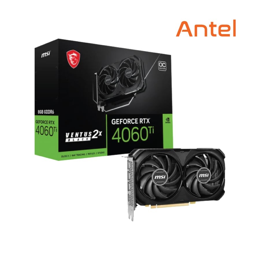 MSI GeForce RTX 4060 VENTUS 2X Black 8G OC